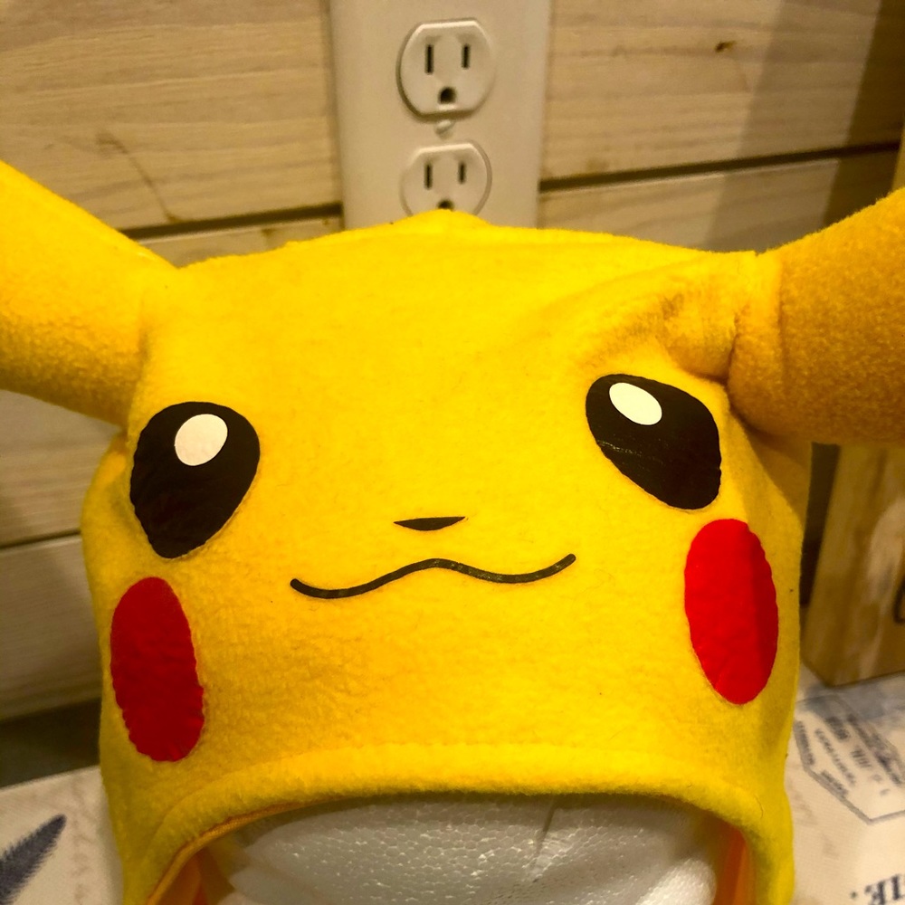 Fun warm kids hat. Fits most ,Pikachu